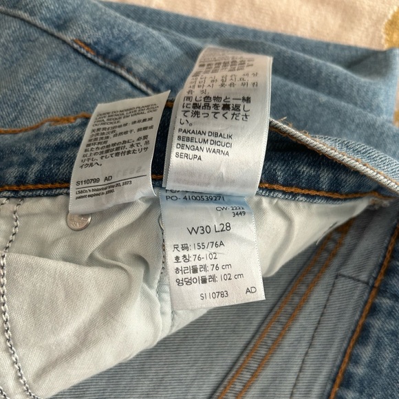 Levi’s Wedgie Straight Women’s Jeans - Size 30 x 28 - Picture 7 of 12
